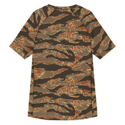 Tiger Stripe Emberwood CAMO Mens Short-Sleeve Rash Guard - SS