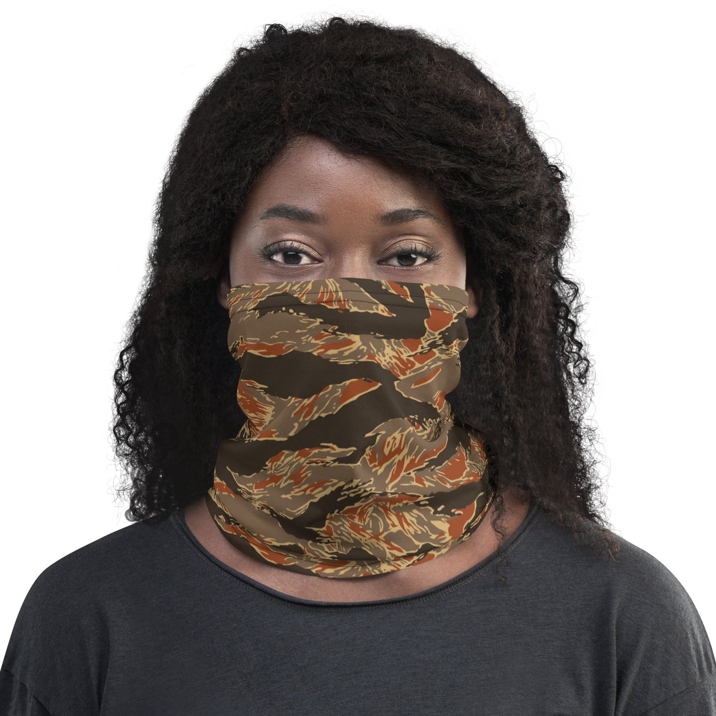 American Tiger Stripe Autumn CAMO Neck Gaiter