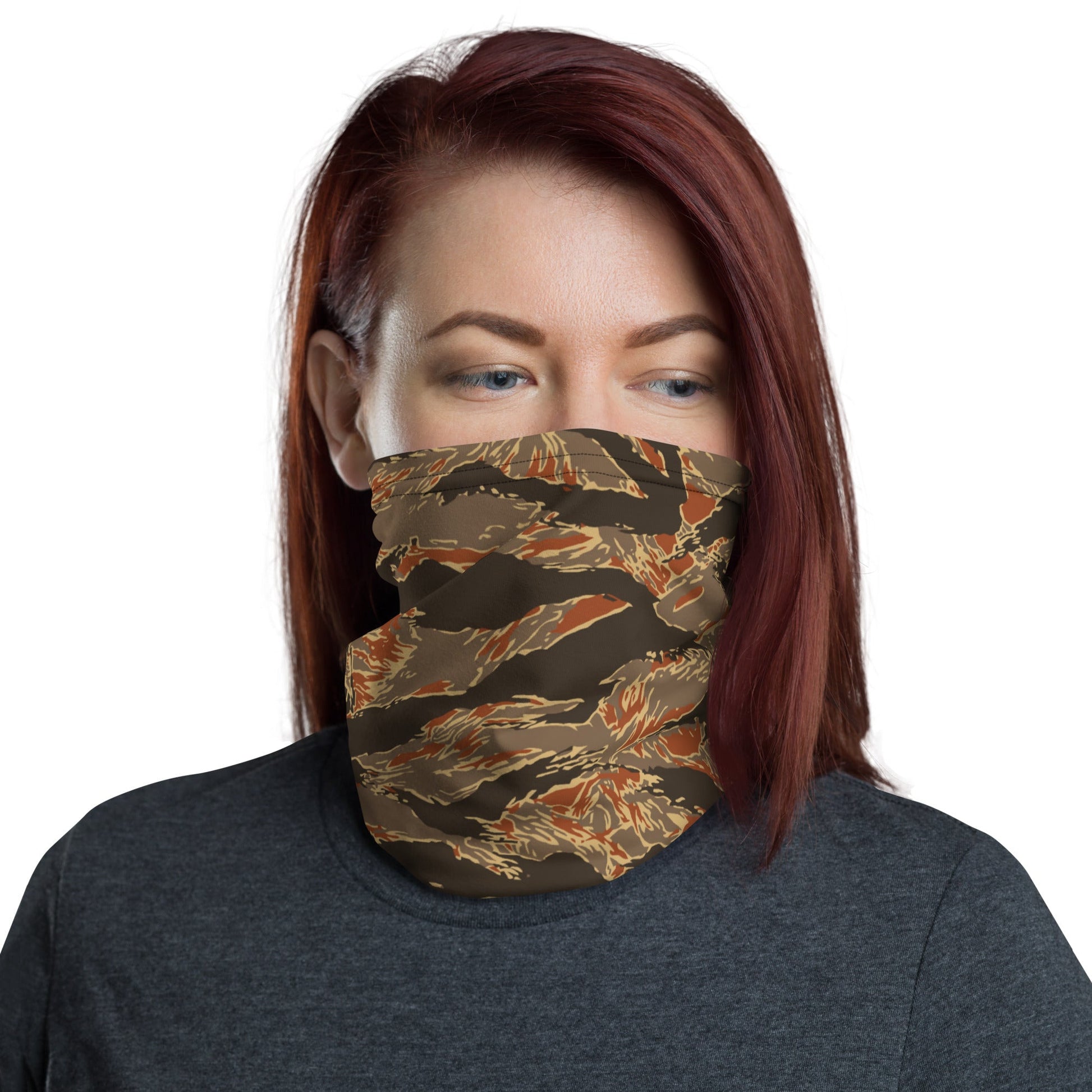 American Tiger Stripe Autumn CAMO Neck Gaiter