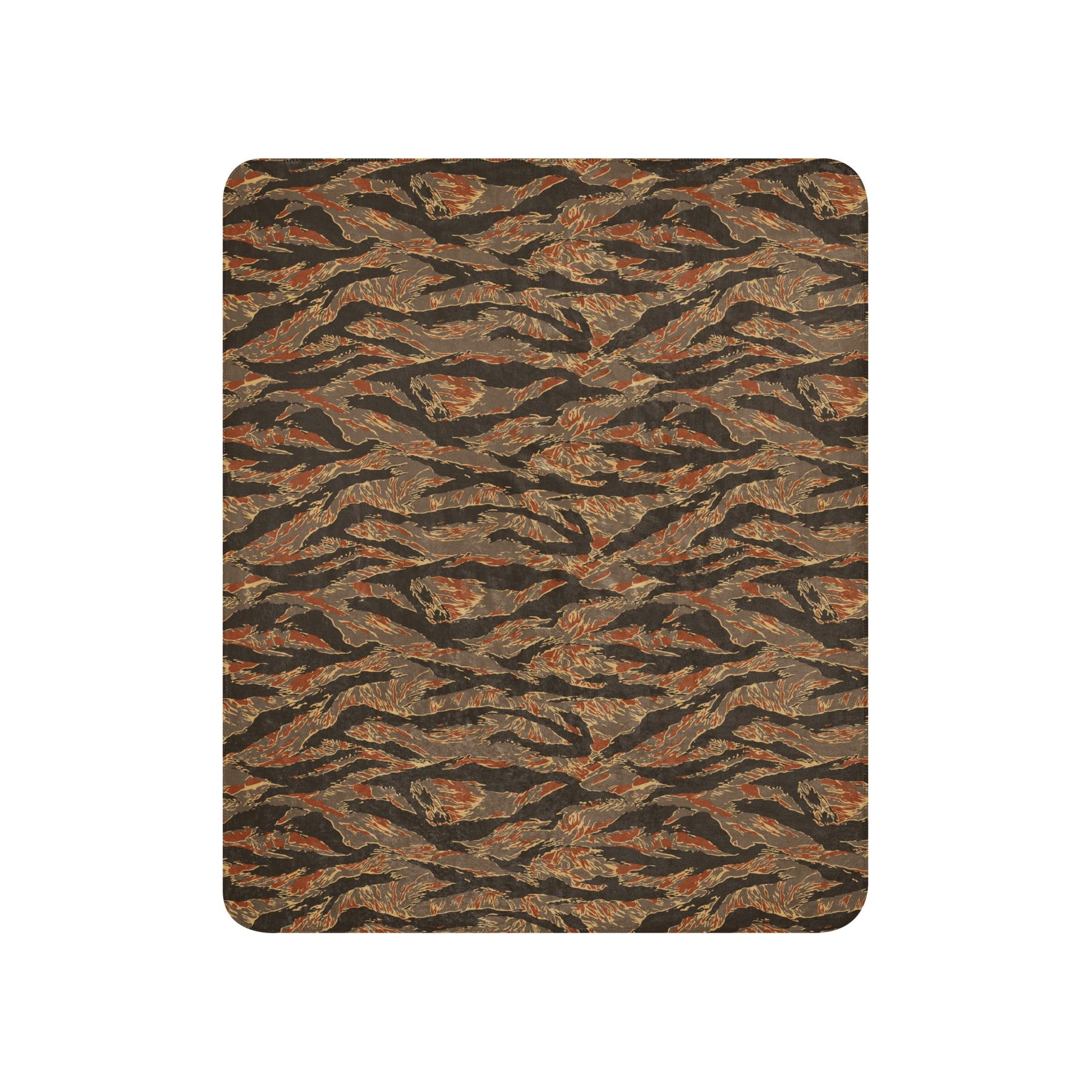 American Tiger Stripe Autumn CAMO Sherpa blanket - Blankets