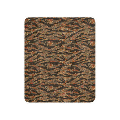 American Tiger Stripe Autumn CAMO Sherpa blanket - Blankets