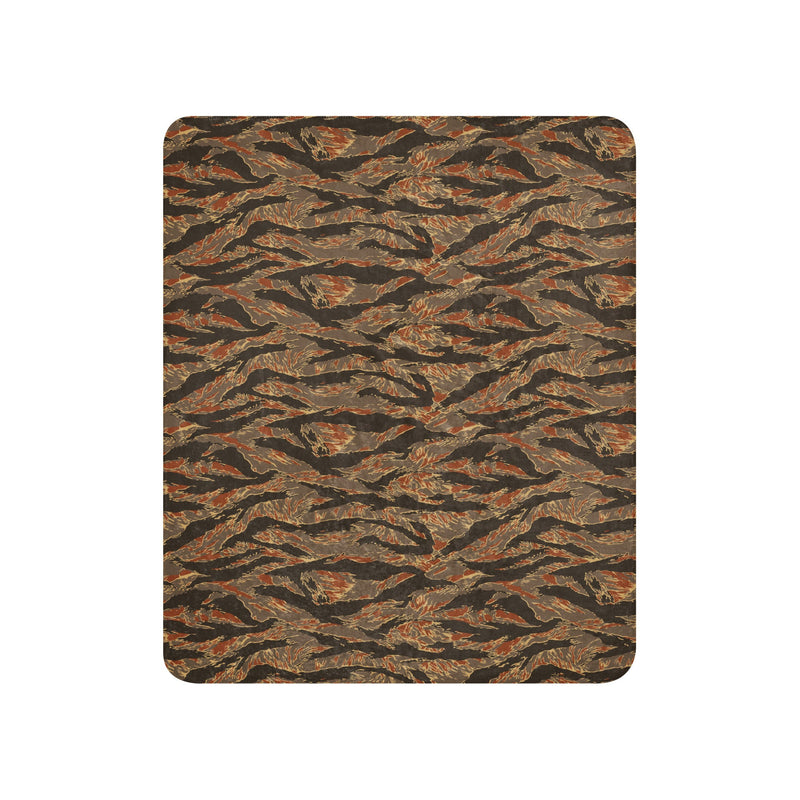 Tiger Stripe Emberwood CAMO Sherpa Blanket