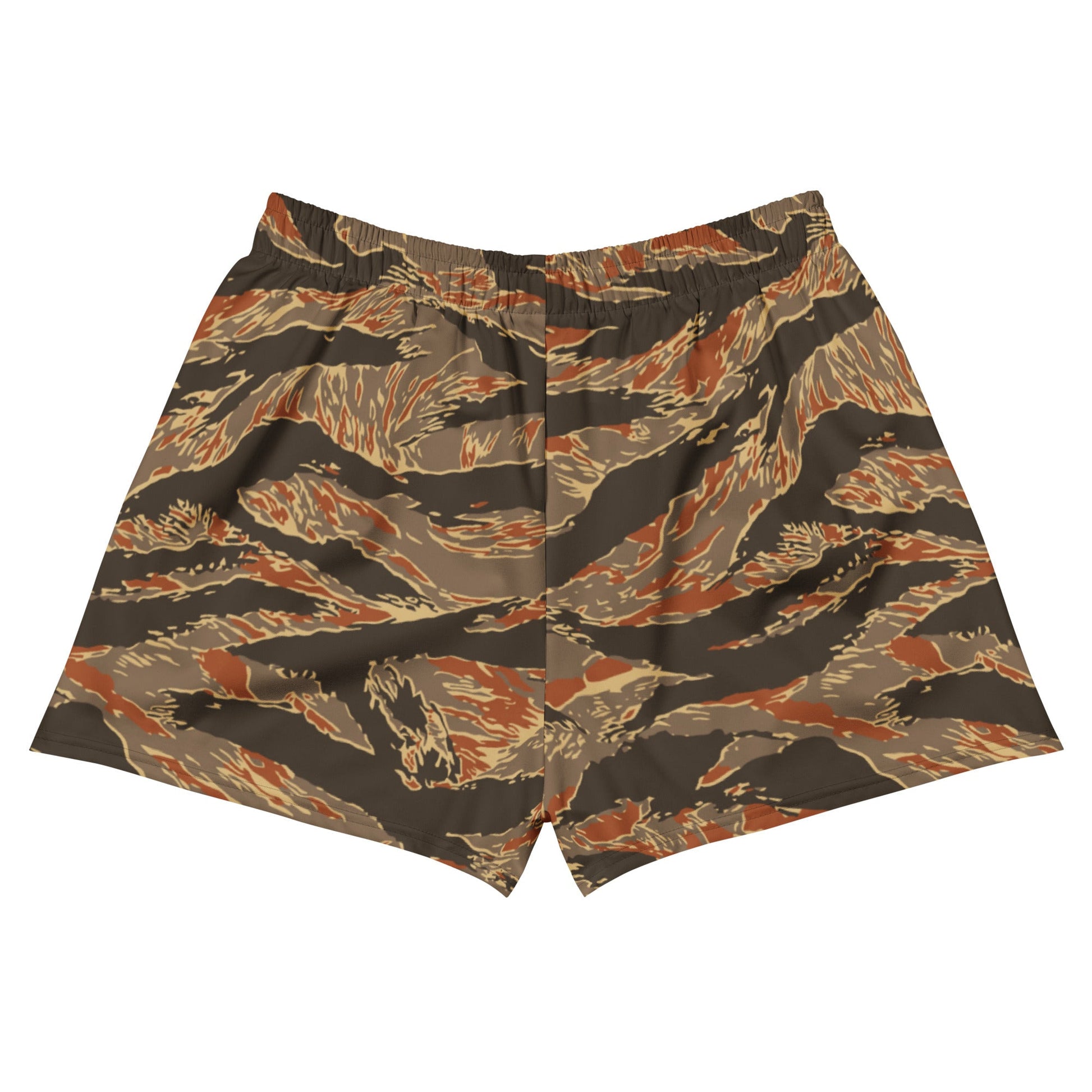 American Tiger Stripe Autumn CAMO Unisex Athletic Shorts