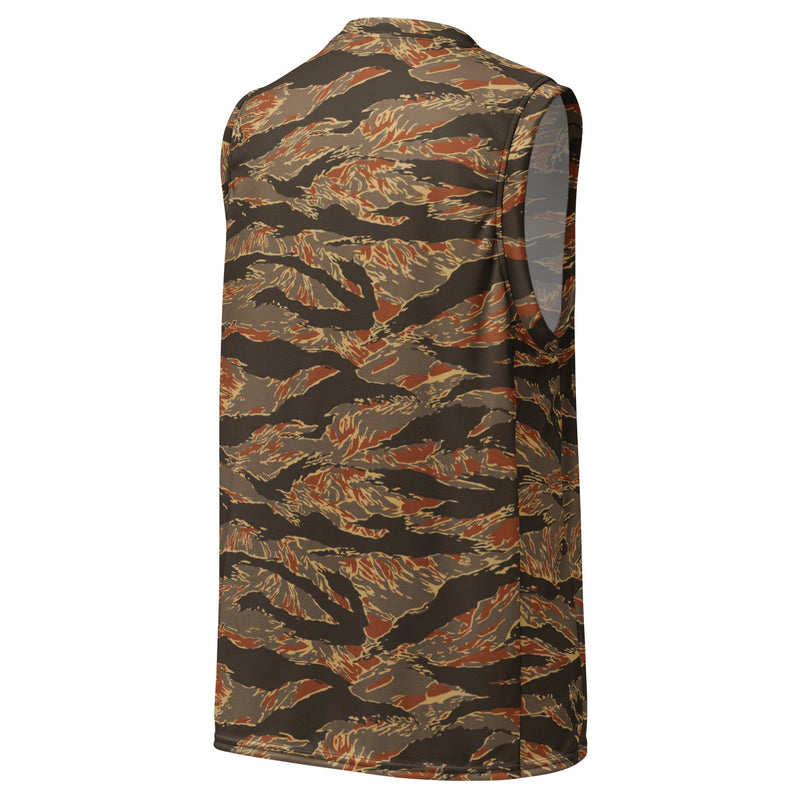 Tiger Stripe Emberwood CAMO Unisex Basketball Jersey