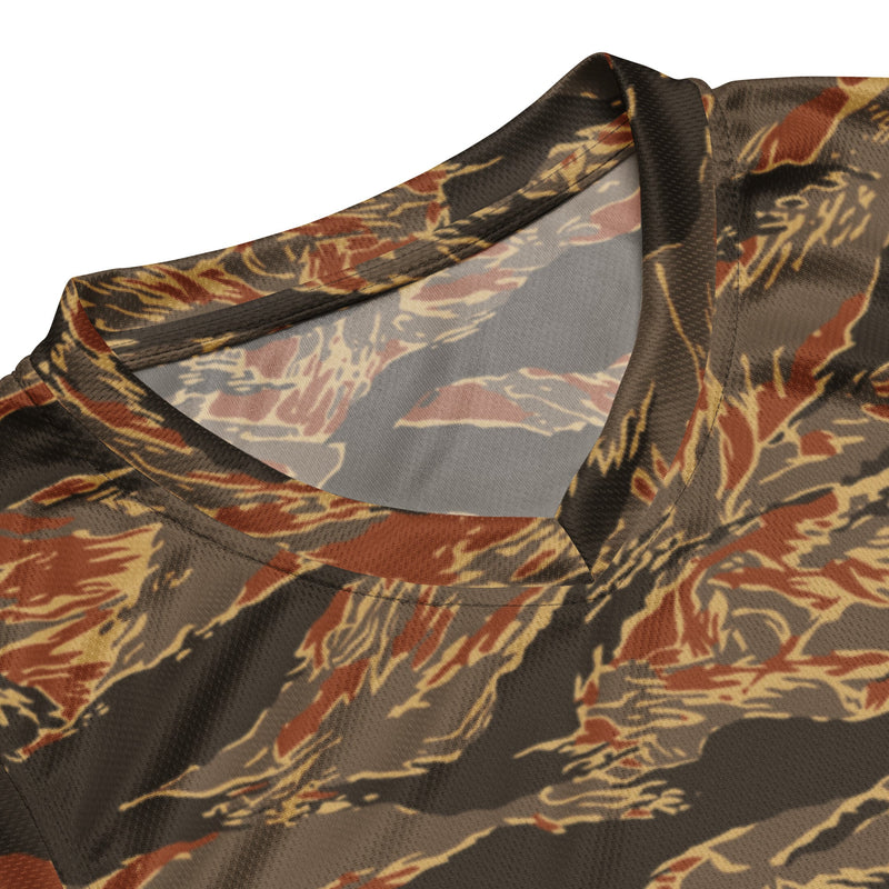 Tiger Stripe Emberwood CAMO Unisex Basketball Jersey