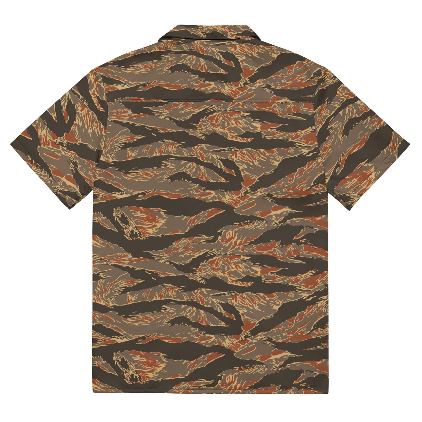 American Tiger Stripe Autumn CAMO Unisex button shirt - Button Shirts