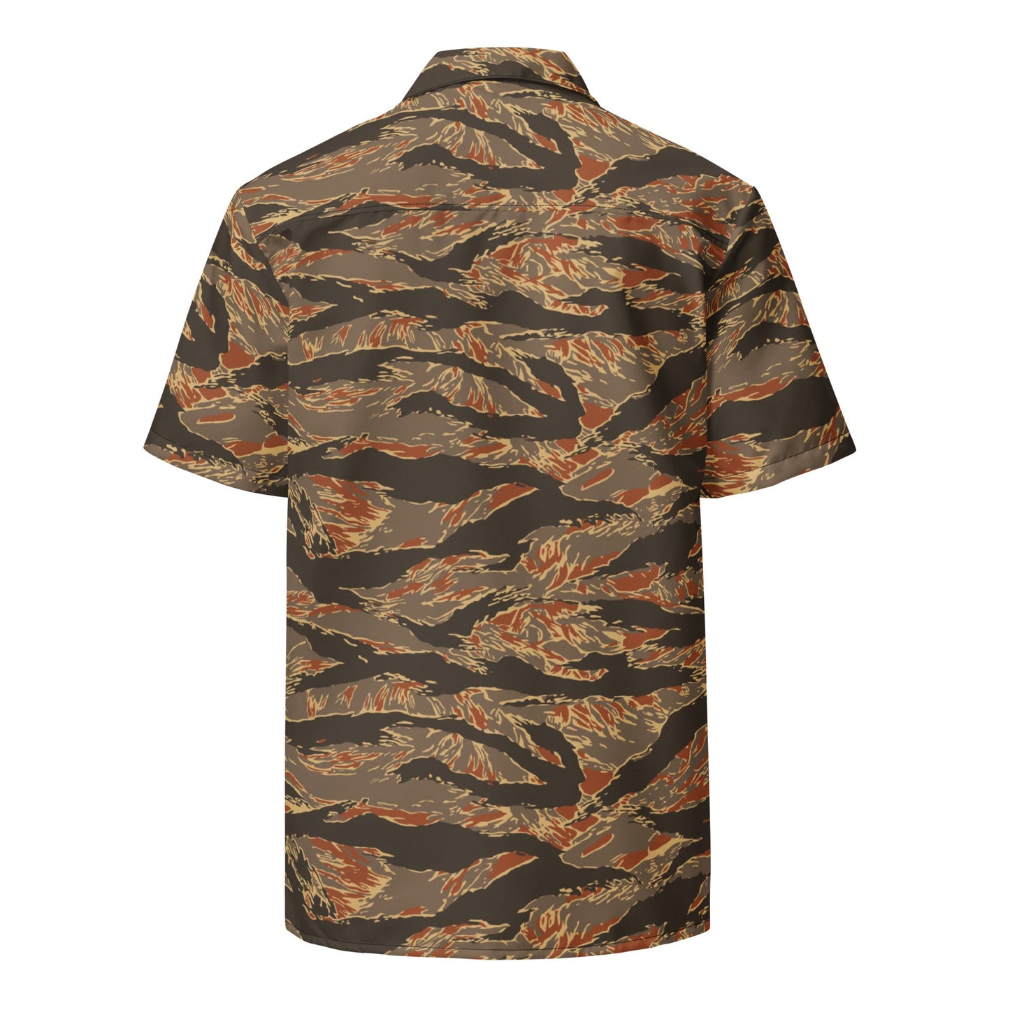 American Tiger Stripe Autumn CAMO Unisex button shirt - Button Shirts