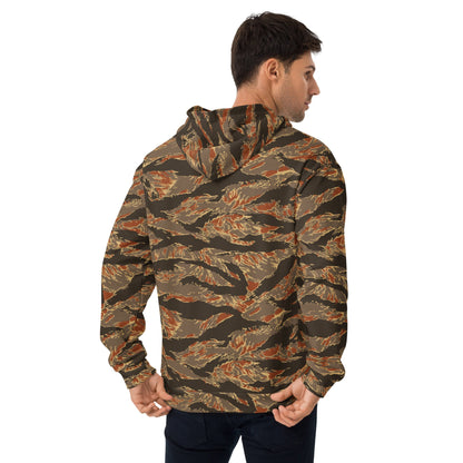 American Tiger Stripe Autumn CAMO Unisex Hoodie - Hoodies