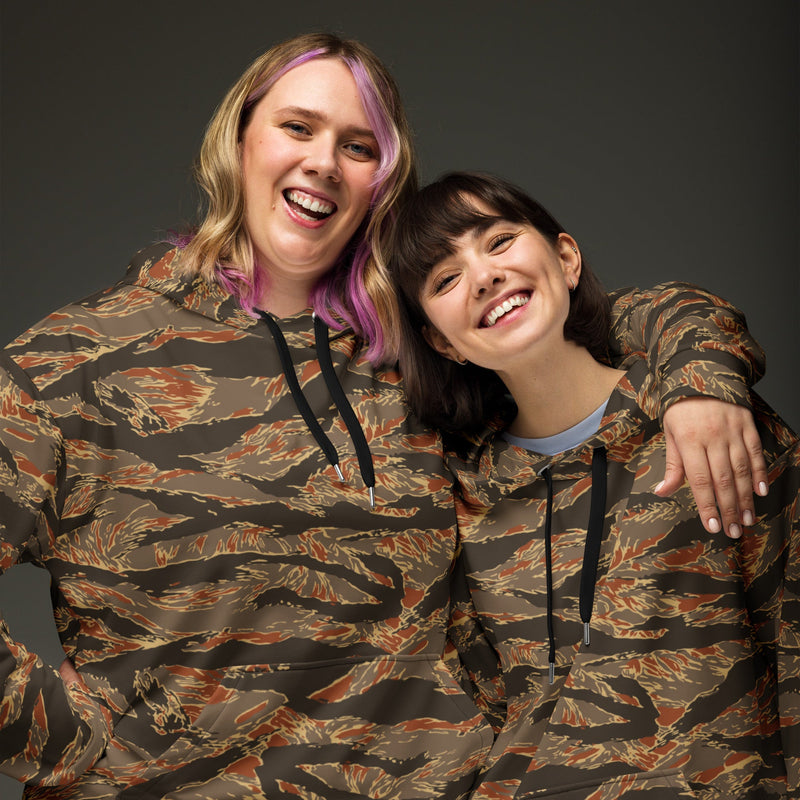 Tiger Stripe Emberwood CAMO Unisex Hoodie