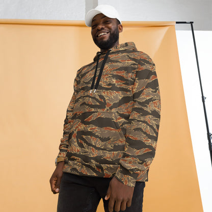 American Tiger Stripe Autumn CAMO Unisex Hoodie - Hoodies