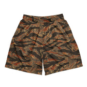 Tiger Stripe Emberwood CAMO Unisex Mesh Shorts - 2XS