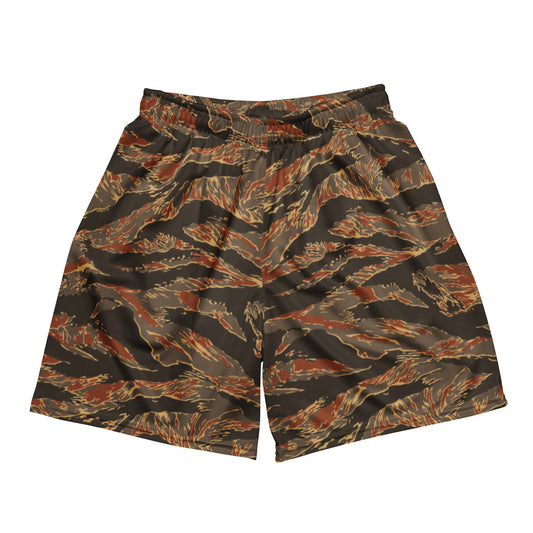 American Tiger Stripe Autumn CAMO Unisex mesh shorts - 2XS - Mesh Shorts