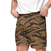 Tiger Stripe Emberwood CAMO Unisex Mesh Shorts