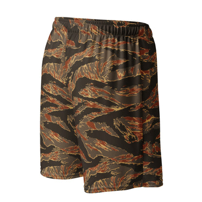 American Tiger Stripe Autumn CAMO Unisex mesh shorts - Mesh Shorts