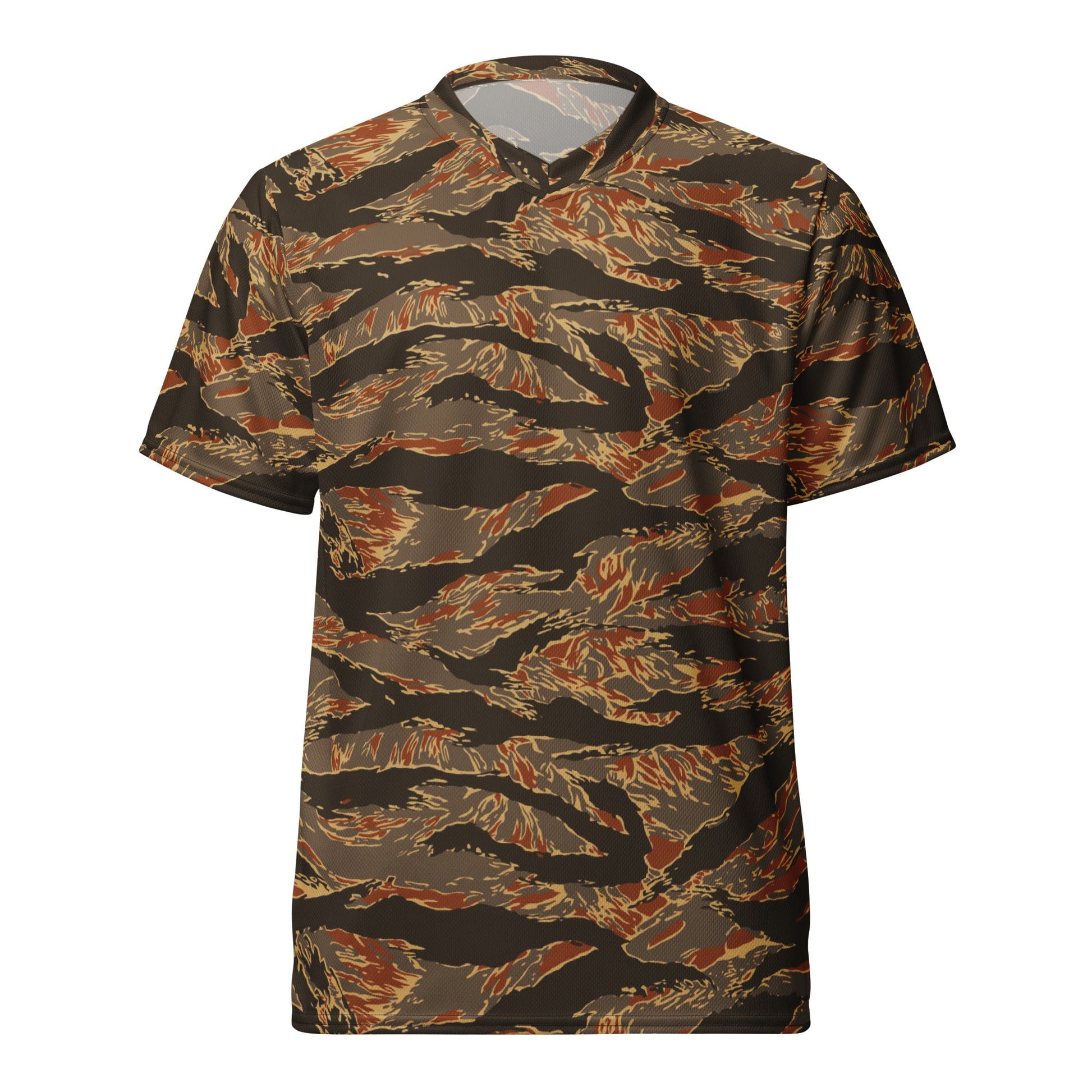 American Tiger Stripe Autumn CAMO unisex sports jersey - Sports Jerseys