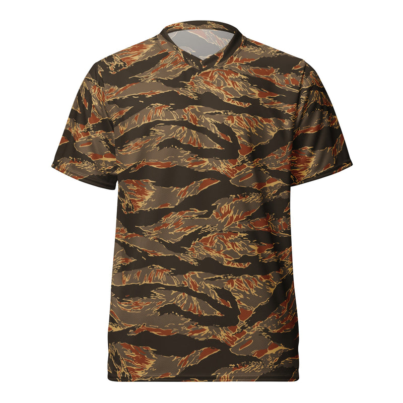 Tiger Stripe Emberwood CAMO Unisex Sports Jersey