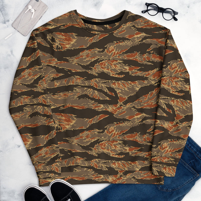 Tiger Stripe Emberwood CAMO Unisex Sweatshirt