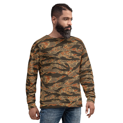 American Tiger Stripe Autumn CAMO Unisex Sweatshirt - Sweatshirts