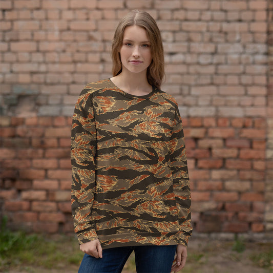 American Tiger Stripe Autumn CAMO Unisex Sweatshirt - Sweatshirts