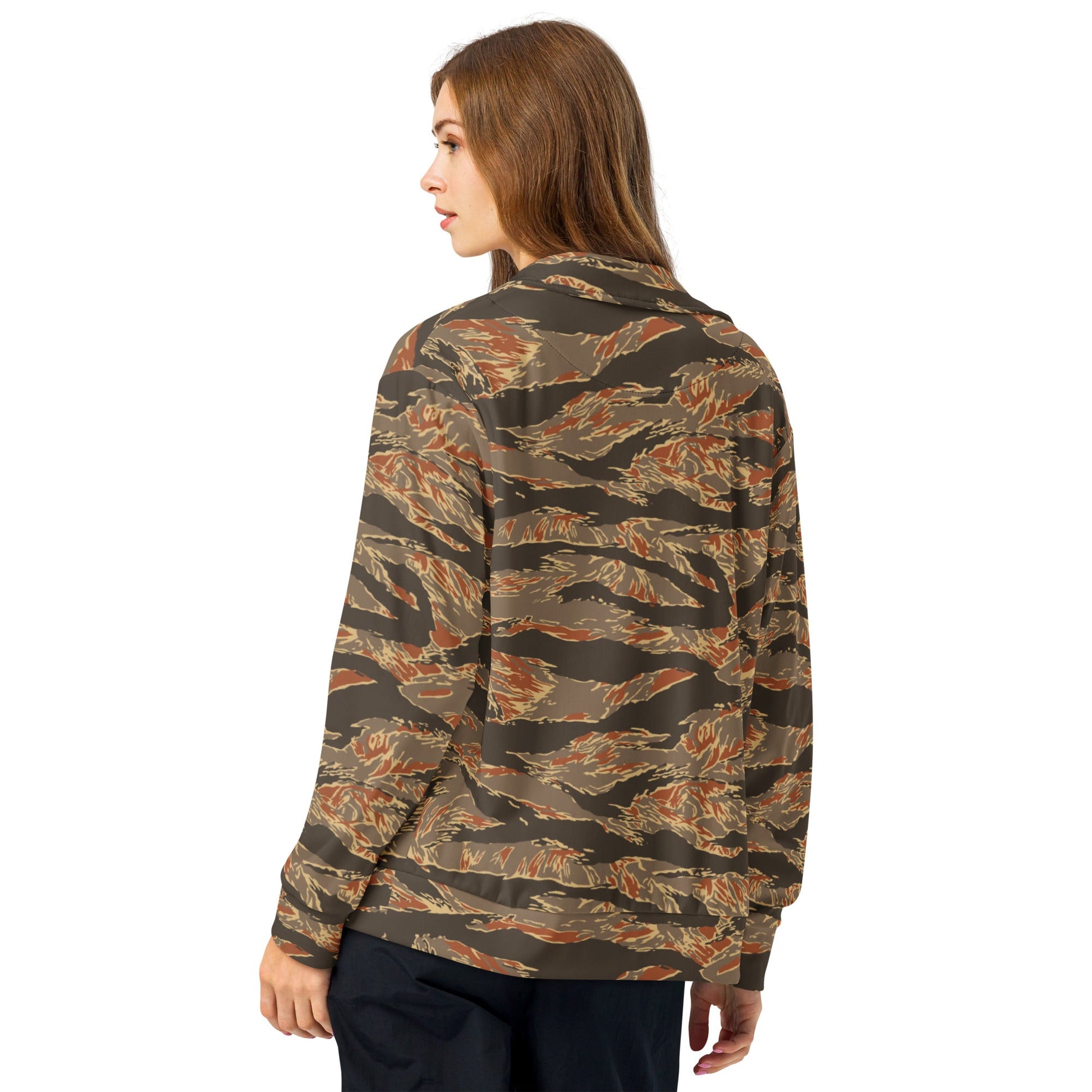 American Tiger Stripe Autumn CAMO Unisex track jacket - Track Jackets