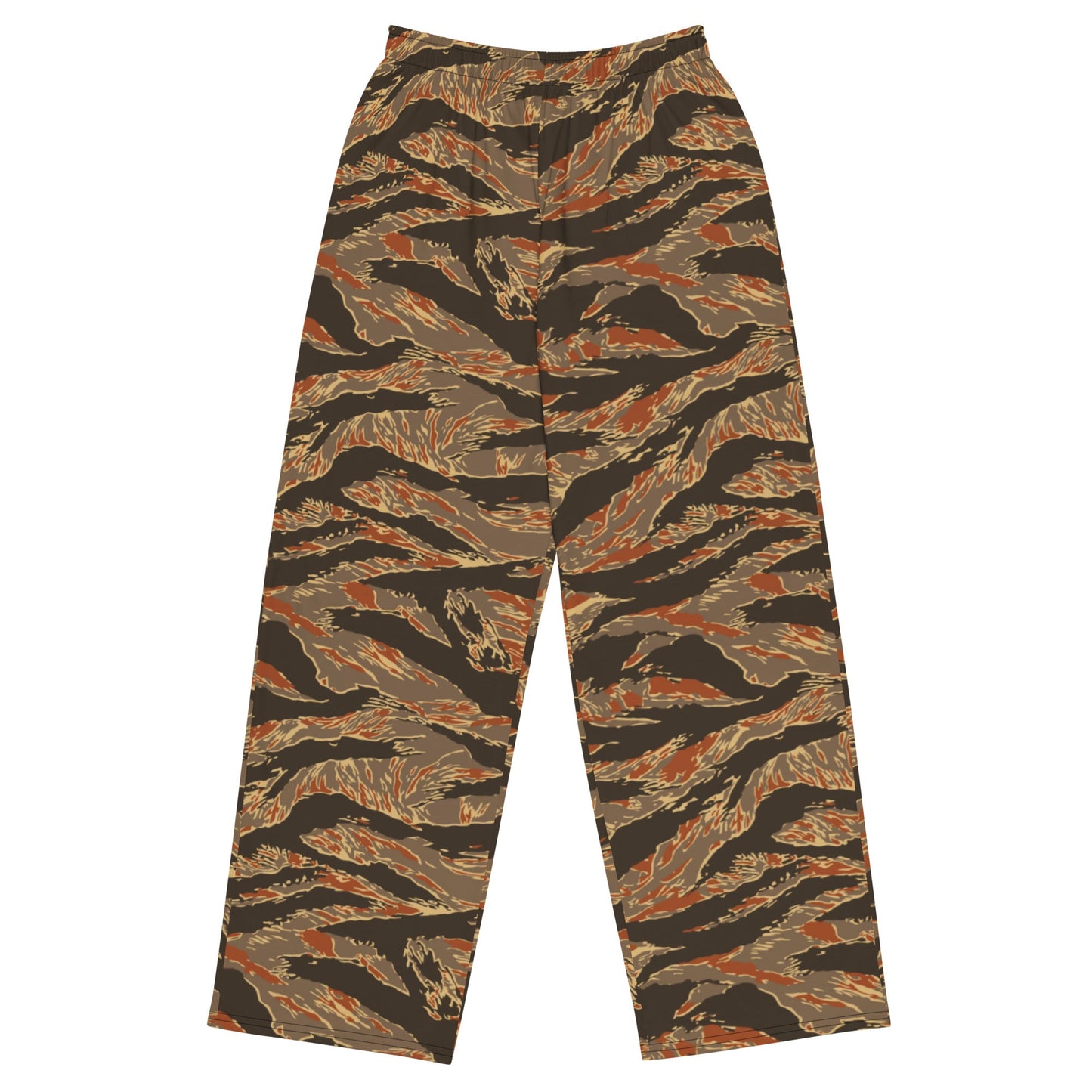 American Tiger Stripe Autumn CAMO unisex wide-leg pants - 2XS - Wide-leg Pants
