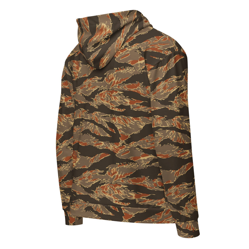 Tiger Stripe Emberwood CAMO Unisex Zip Hoodie