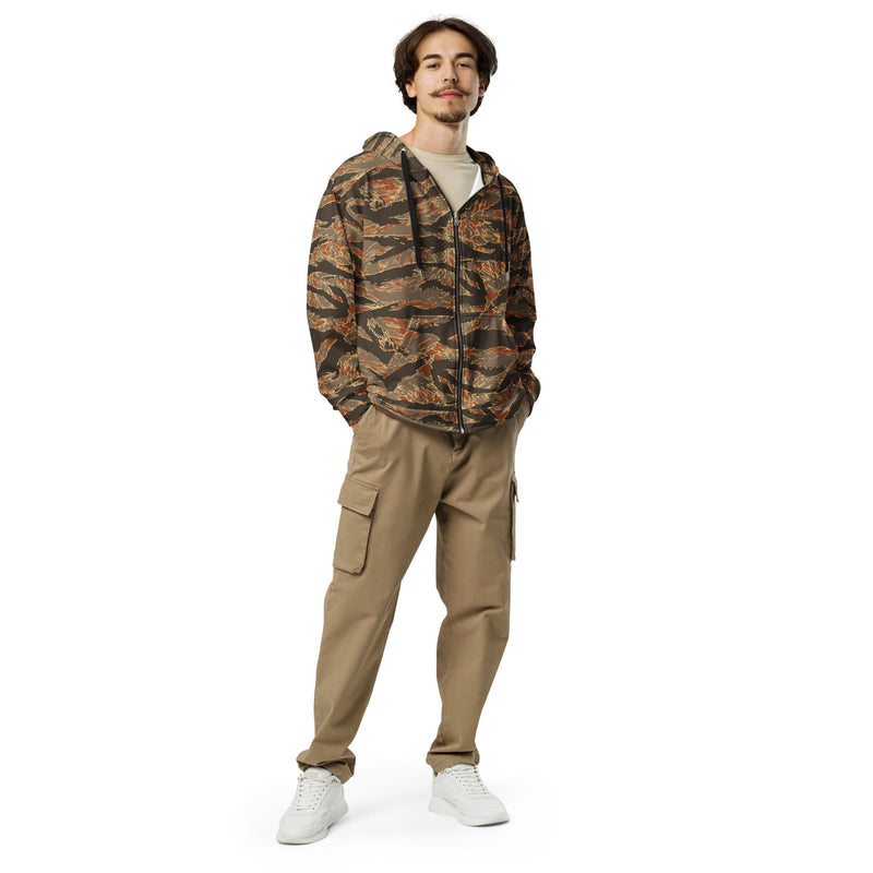 Tiger Stripe Emberwood CAMO Unisex Zip Hoodie