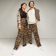 Tiger Stripe Emberwood CAMO Unisex Wide-Leg Joggers - 2XS
