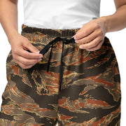 Tiger Stripe Emberwood CAMO Unisex Wide-Leg Joggers