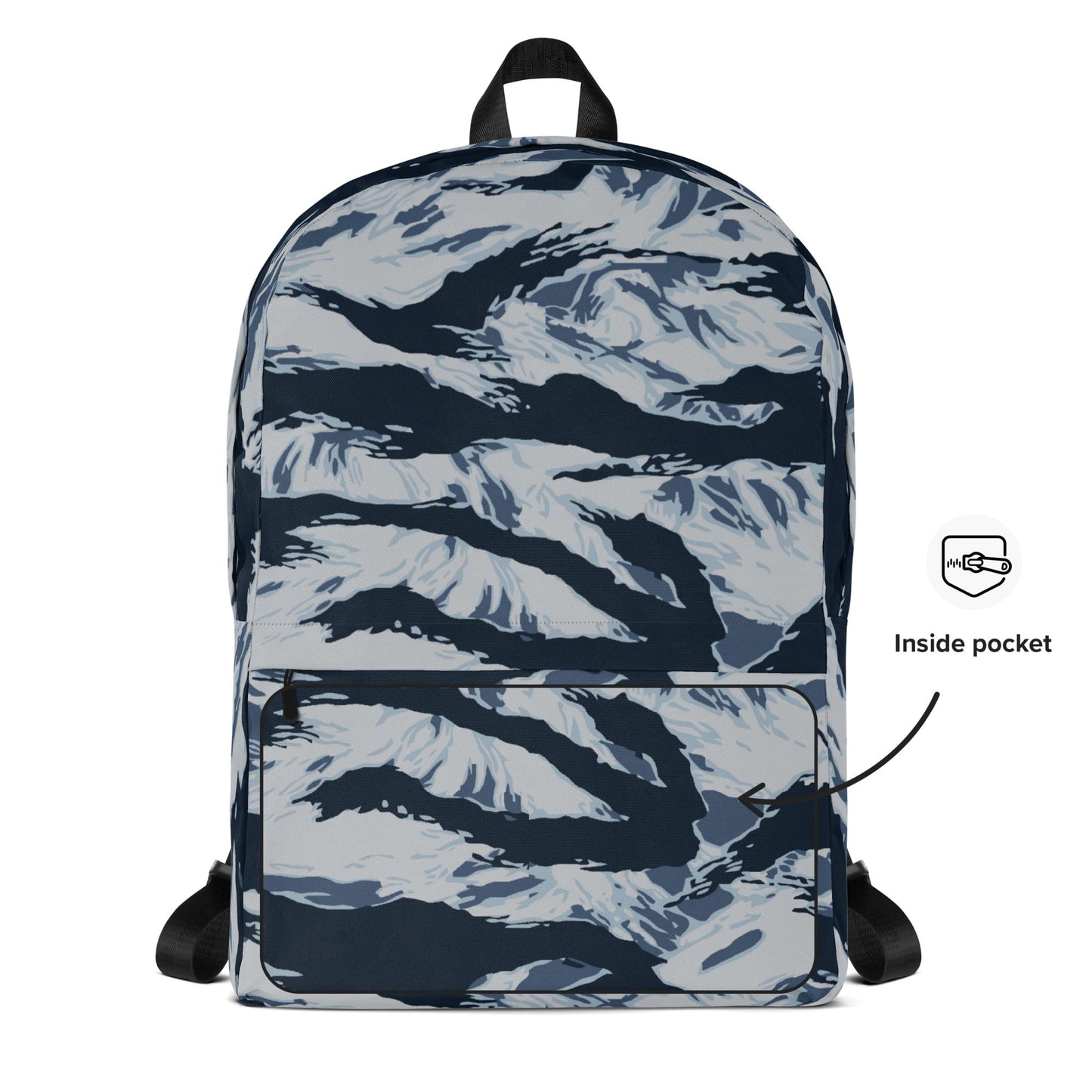 American Tiger Stripe Blue Frost CAMO Backpack - Backpacks