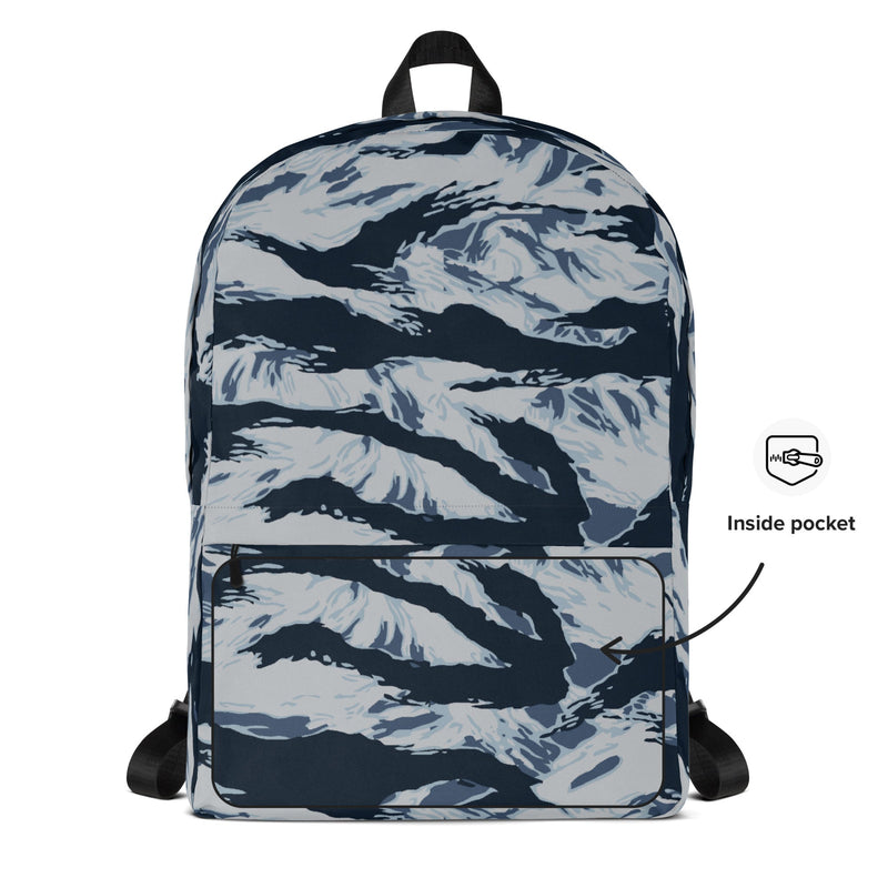Tiger Stripe Blue Frost CAMO Backpack - Bag