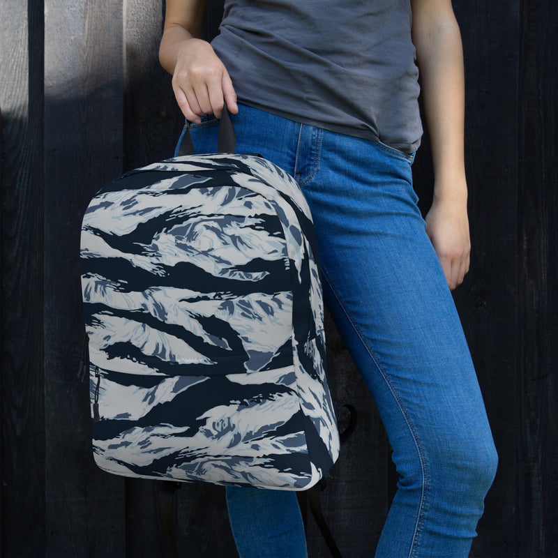 Tiger Stripe Blue Frost CAMO Backpack - Bag