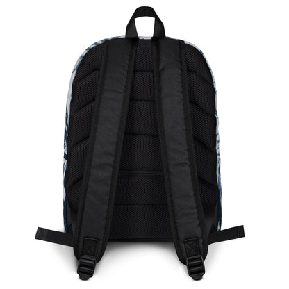 American Tiger Stripe Blue Frost CAMO Backpack - Backpacks