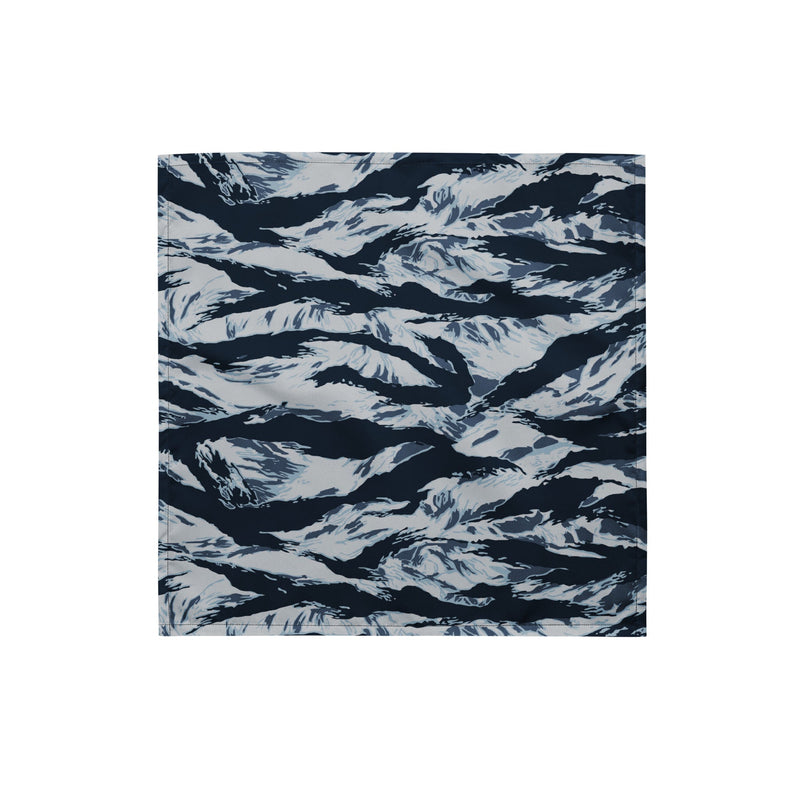 Tiger Stripe Blue Frost CAMO Bandana - S - Head