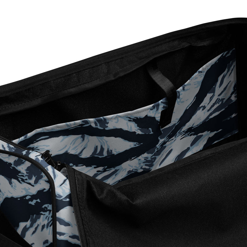 Tiger Stripe Blue Frost CAMO Duffle Bag