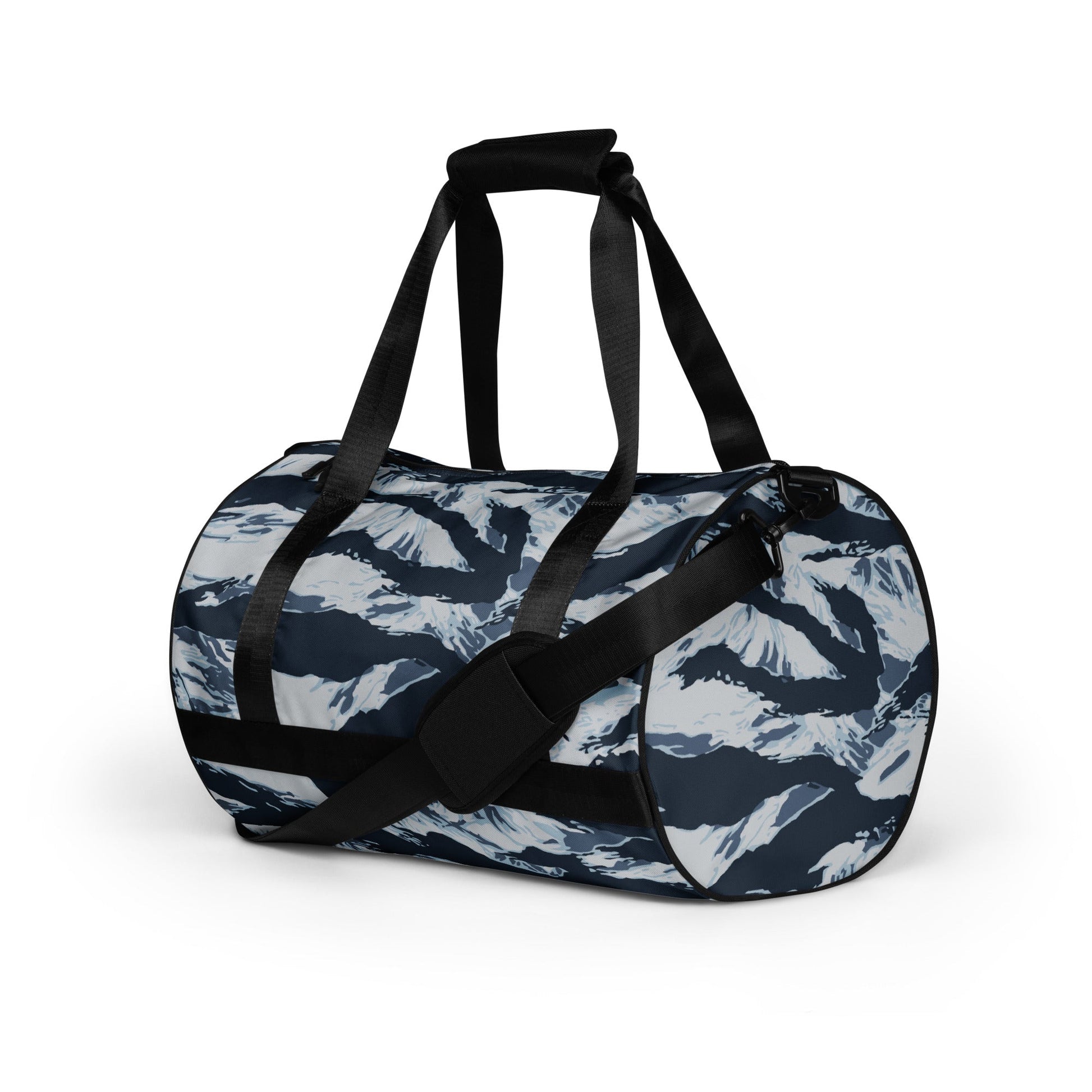 American Tiger Stripe Blue Frost CAMO gym bag - Gym Bags