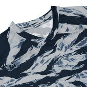 Tiger Stripe Blue Frost CAMO Unisex Hockey Fan Jersey