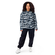 Tiger Stripe Blue Frost CAMO Unisex Hockey Fan Jersey