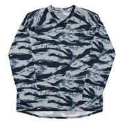 Tiger Stripe Blue Frost CAMO Unisex Hockey Fan Jersey