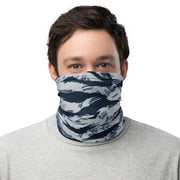 Tiger Stripe Blue Frost CAMO Neck Gaiter - Head