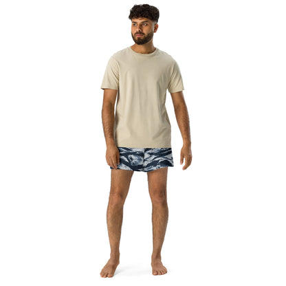 American Tiger Stripe Blue Frost CAMO Unisex Athletic Shorts