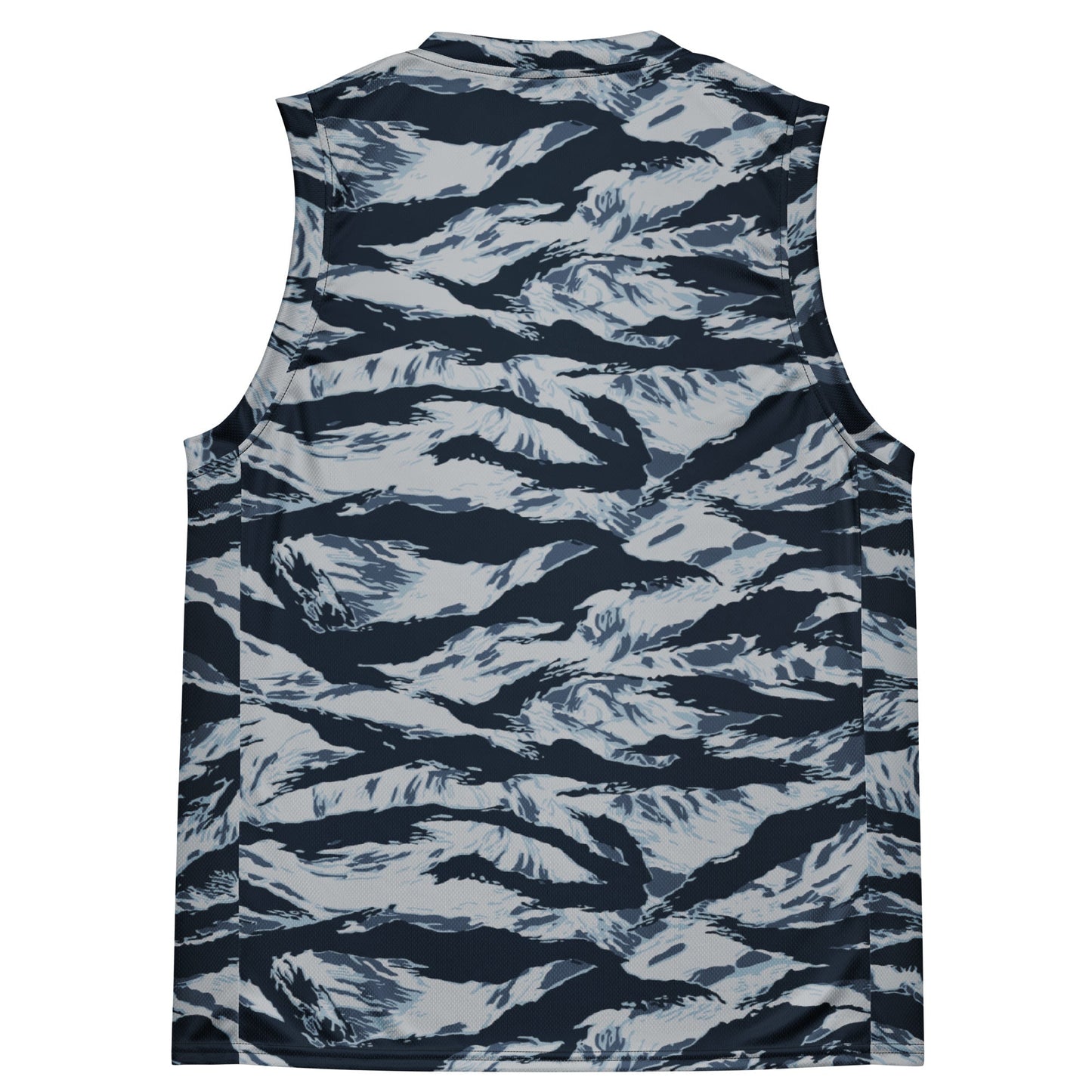 American Tiger Stripe Blue Frost CAMO unisex basketball jersey - Basketball Jerseys