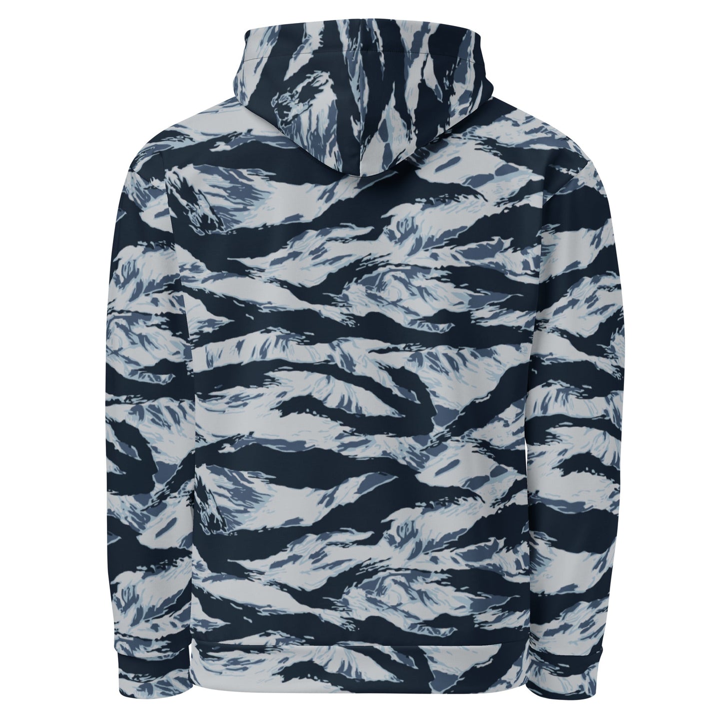 American Tiger Stripe Blue Frost CAMO Unisex Hoodie - Hoodies