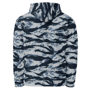 Tiger Stripe Blue Frost CAMO Unisex Hoodie
