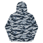 Tiger Stripe Blue Frost CAMO Unisex Hoodie