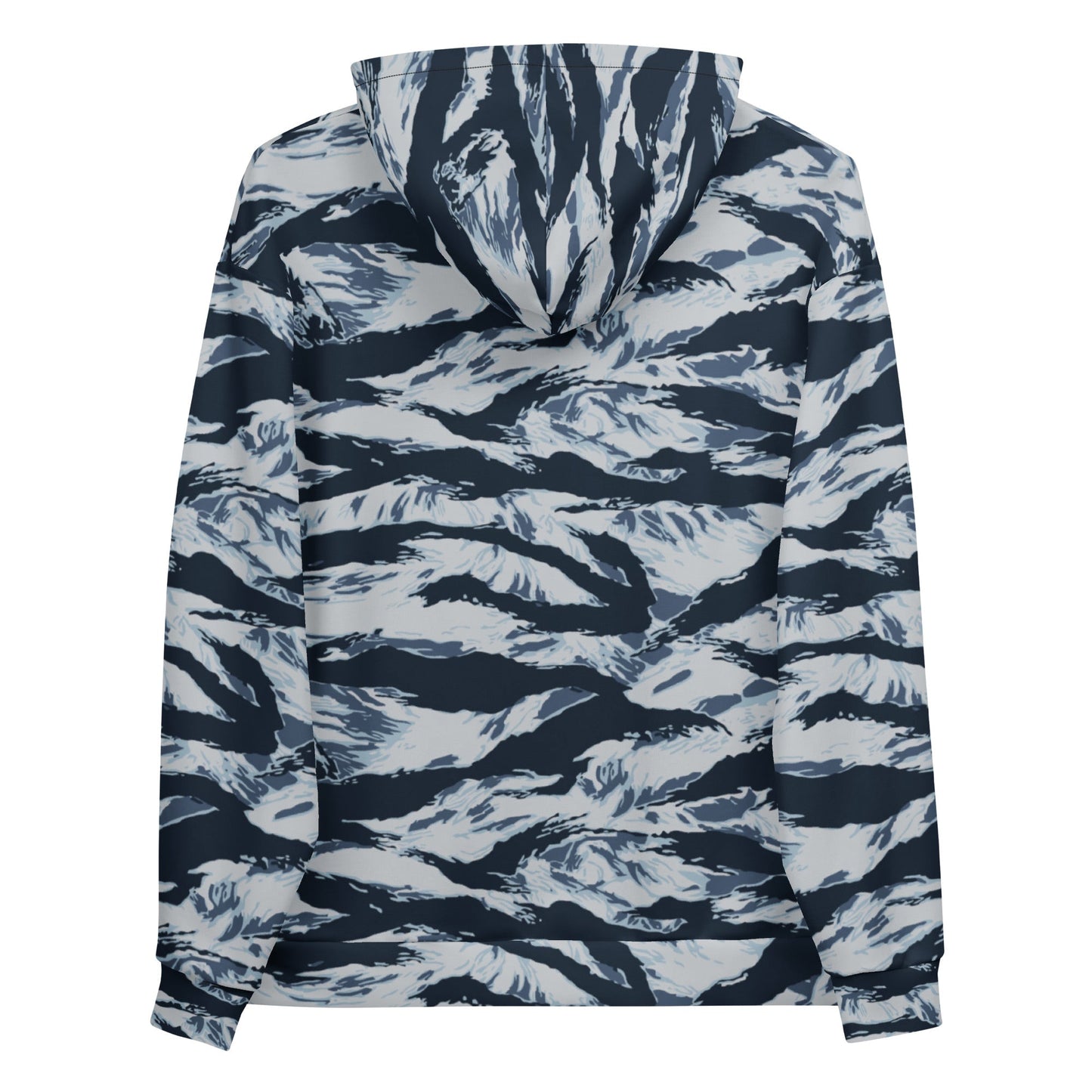 American Tiger Stripe Blue Frost CAMO Unisex Hoodie - Hoodies