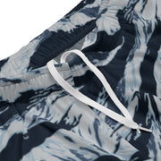 Tiger Stripe Blue Frost CAMO Unisex Mesh Shorts