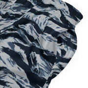 Tiger Stripe Blue Frost CAMO Unisex Mesh Shorts