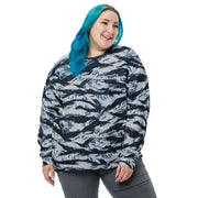 Tiger Stripe Blue Frost CAMO Unisex Sweatshirt