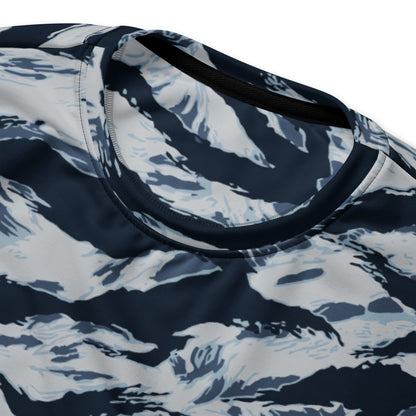 American Tiger Stripe Blue Frost CAMO Unisex Sweatshirt - Sweatshirts
